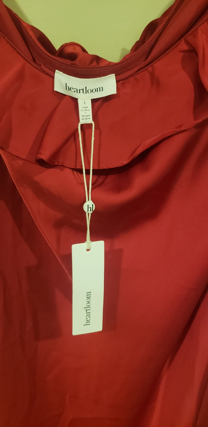 Heartloom Red Ruffle Maxi Dress - photo 2