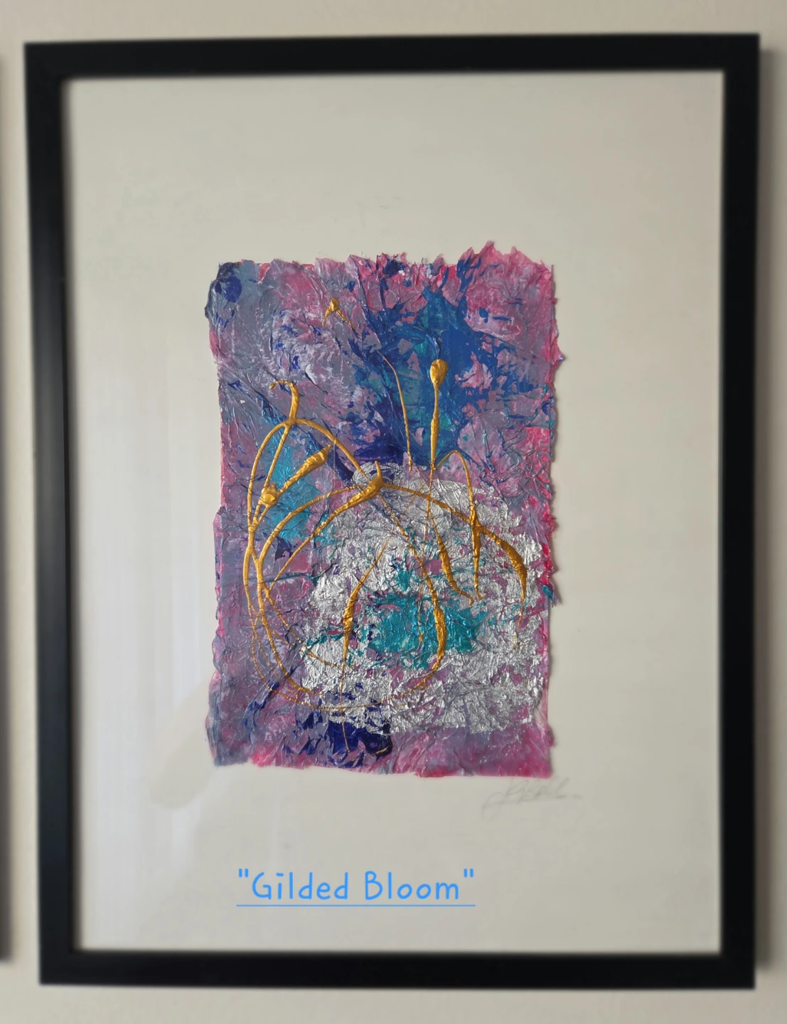 Set of Two Framed Abstract Art Prints - photo 2