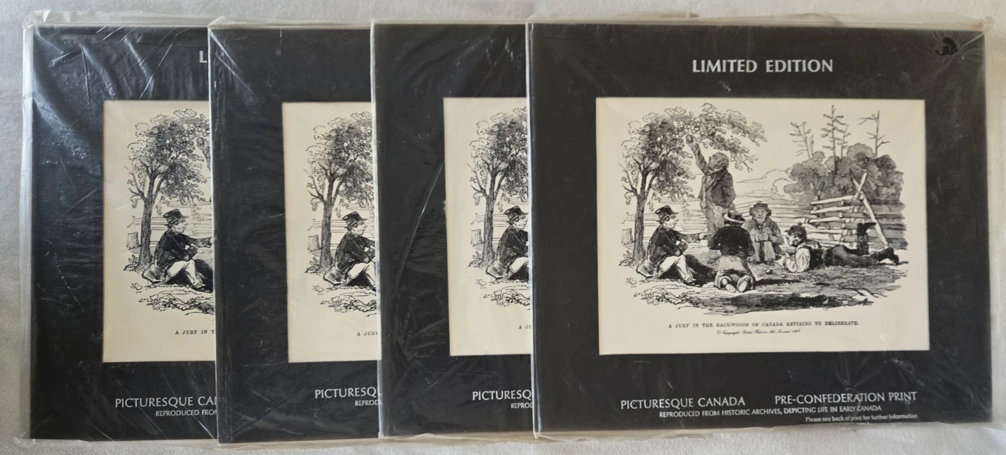 Reseller Lot (4) 1967 Picturesque Can. Art, Factory. Sealed Ltd.