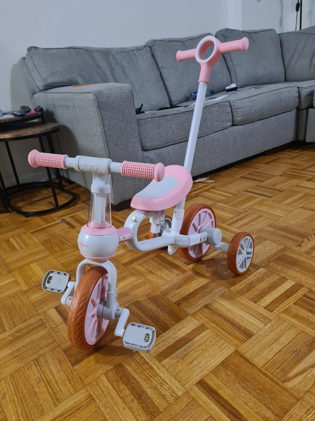 XJD Toddler Tricycle in Pink - photo 3