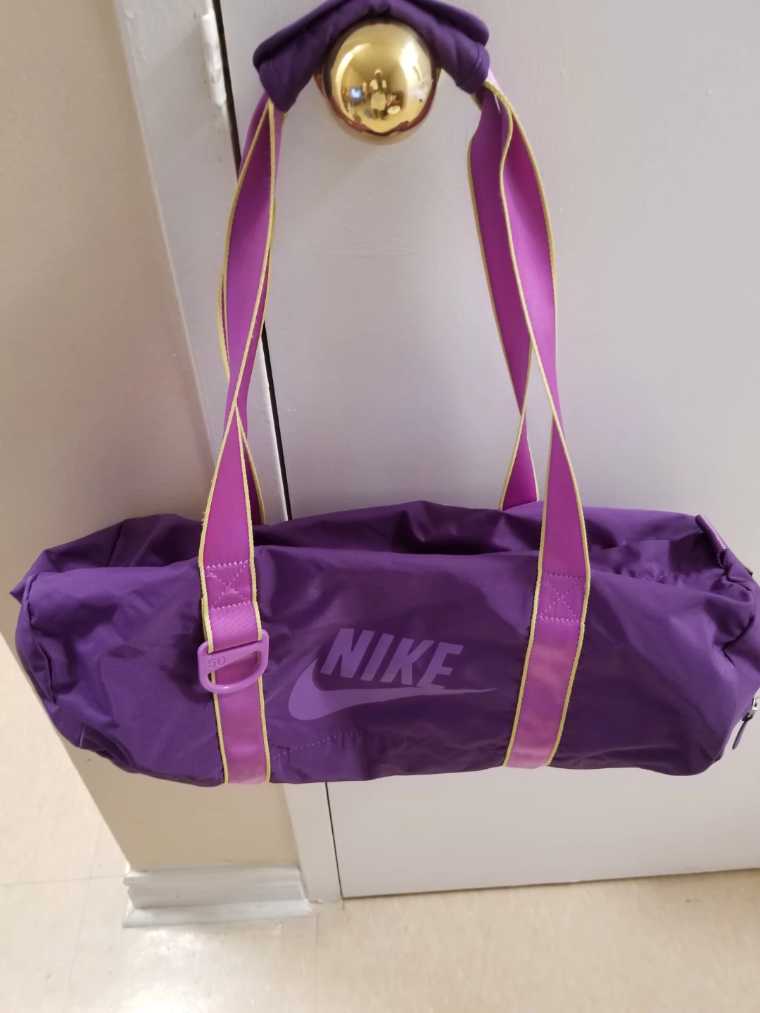 Nike Purple Duffel Bag