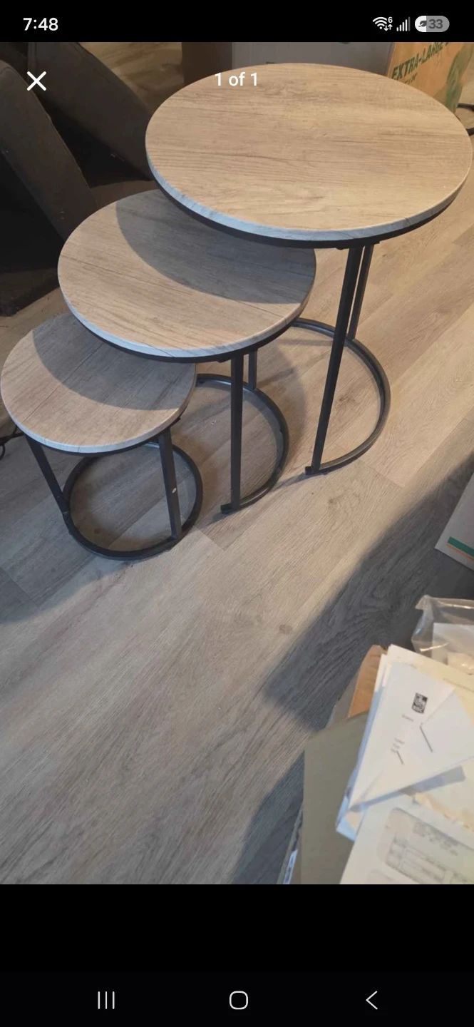 Set of 3 Nesting Tables