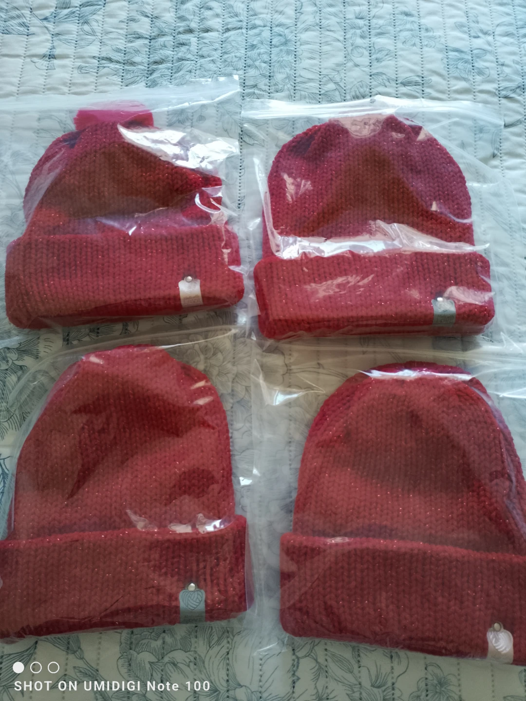 Handmade Pom Pom Knit Toques
