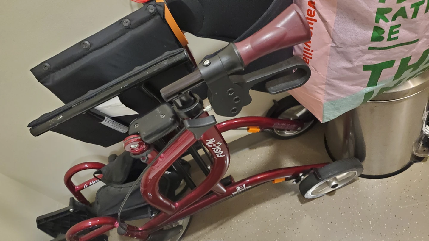 Airgo Fusion 2-in-1 Rollator and Transport Chair