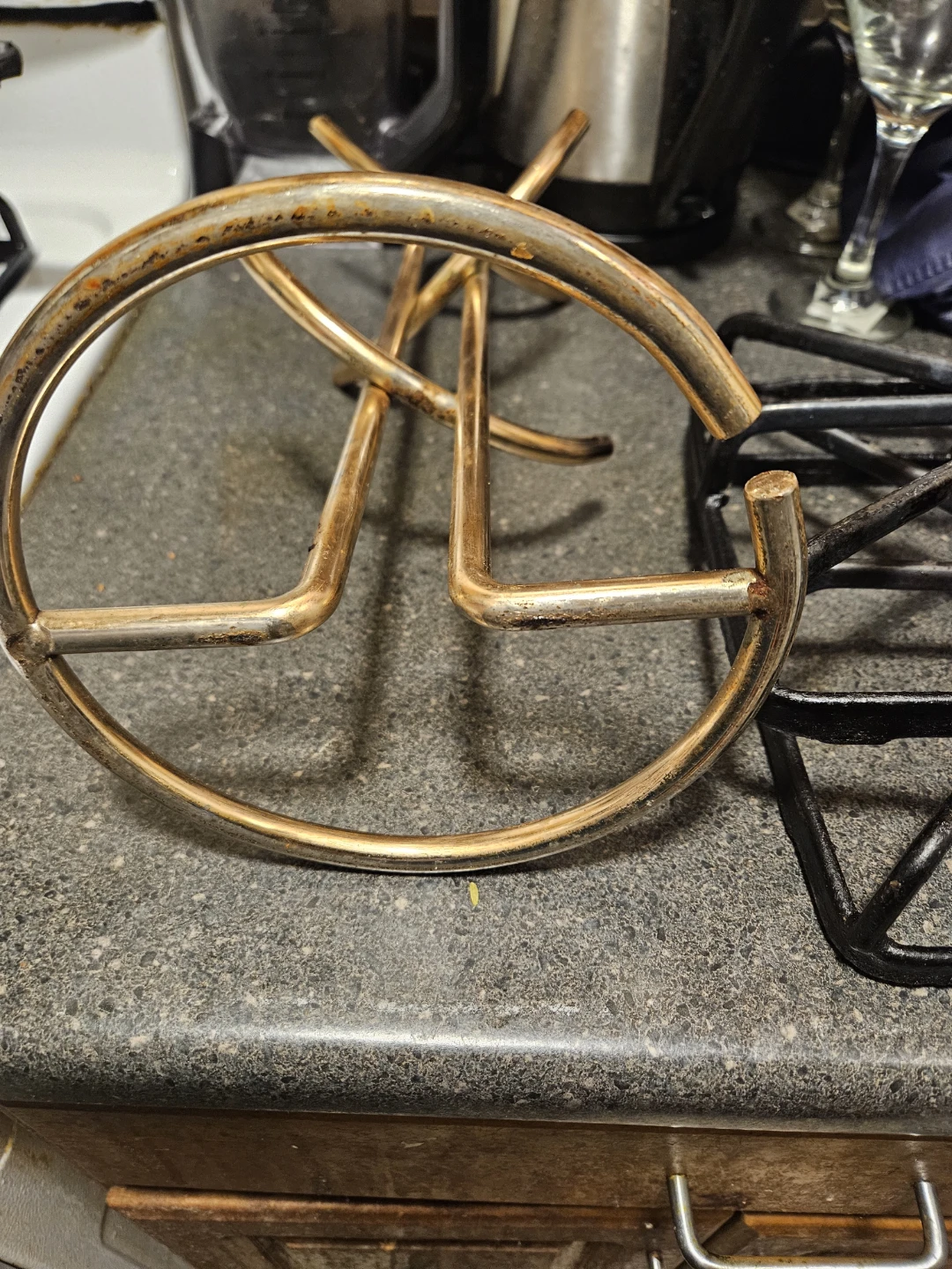 Gold-Tone Metal Mug Tree - photo 3