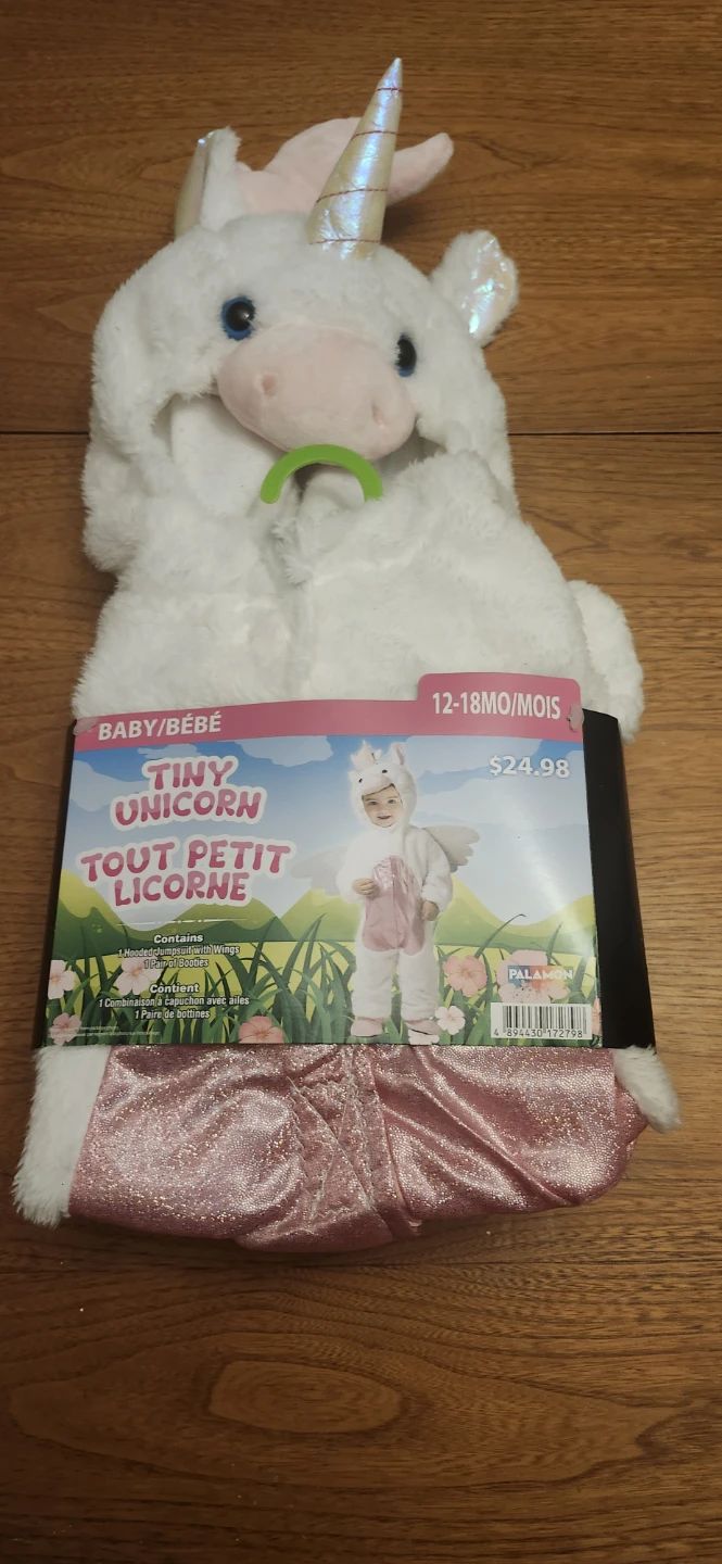 Tiny Unicorn Baby Costume 12-18 Months - photo 2