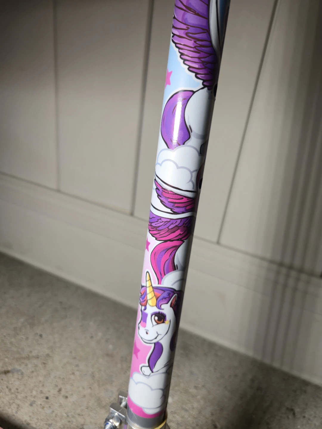 Ozbozz Unicorn Kids Light-Up Folding Scooter - photo 2