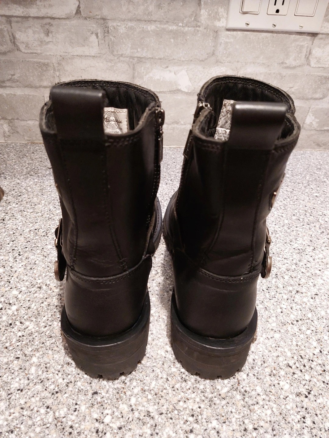 Womens Milwaukee Leather Motorcycle Boots - photo 3