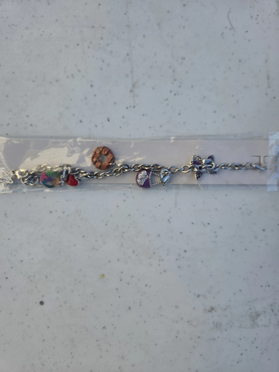 Charm Bracelet and Teddy Bear Necklace Set - photo 3