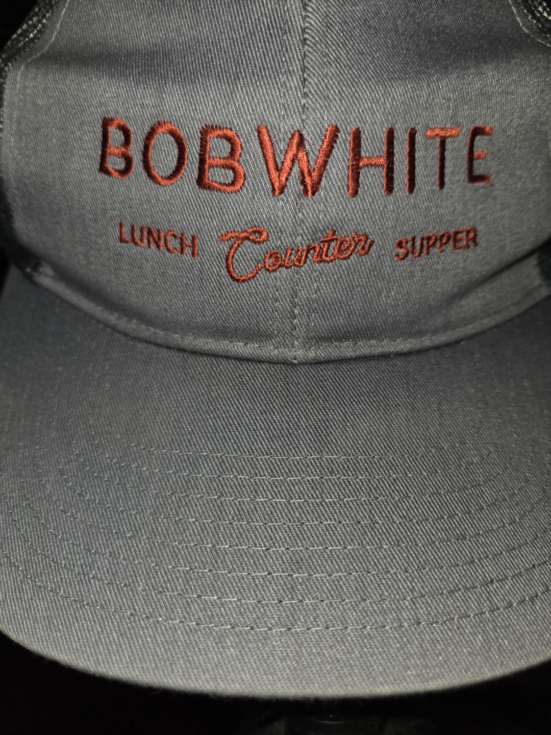 Bobwhite Lunch & Supper Counter Work Snapback O/S - photo 2
