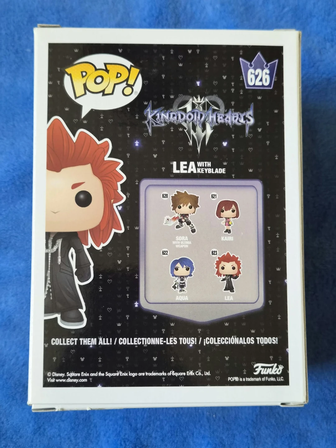 Read Bio | HT Exclusive (Kingdom Hearts) Lea w/Keyblade Funko - photo 3