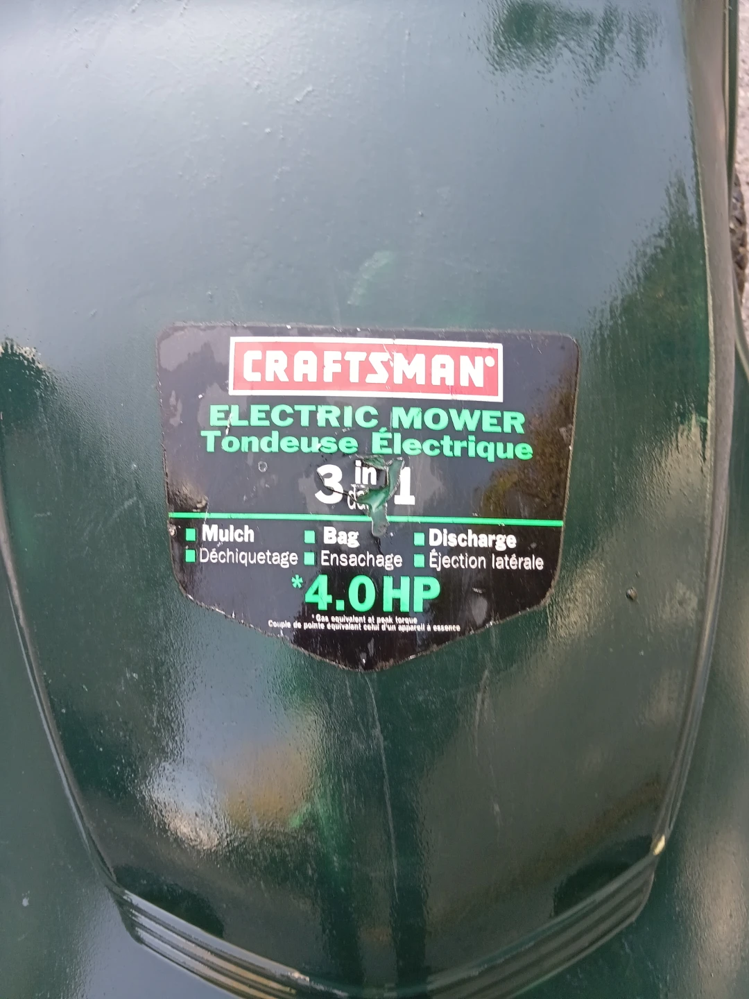 Craftsman Premium 19-inch Electric Lawn Mower - photo 3