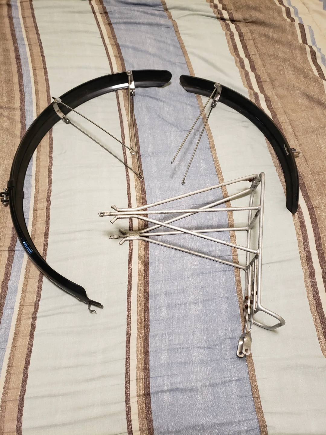Pannier Bike Rack and Fenders