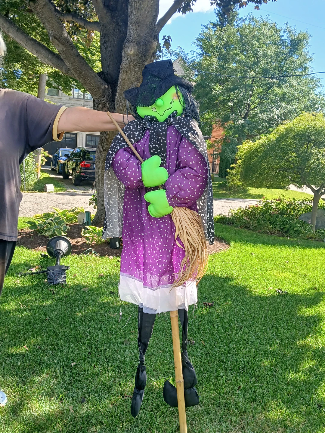 Halloween Witch Decoration