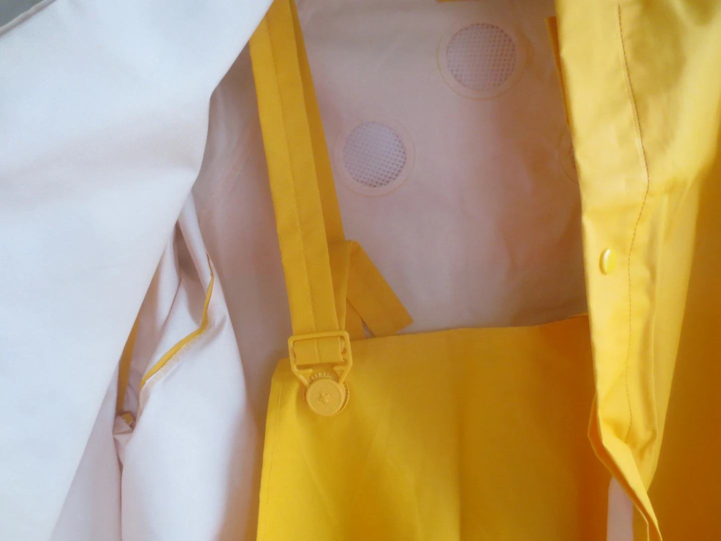 Brand New Yellow Rain Suit Set Size Large - photo 3