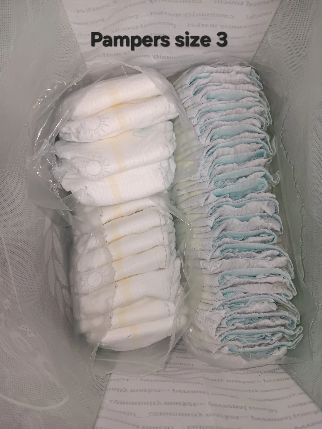 Pampers Size 3 Diapers