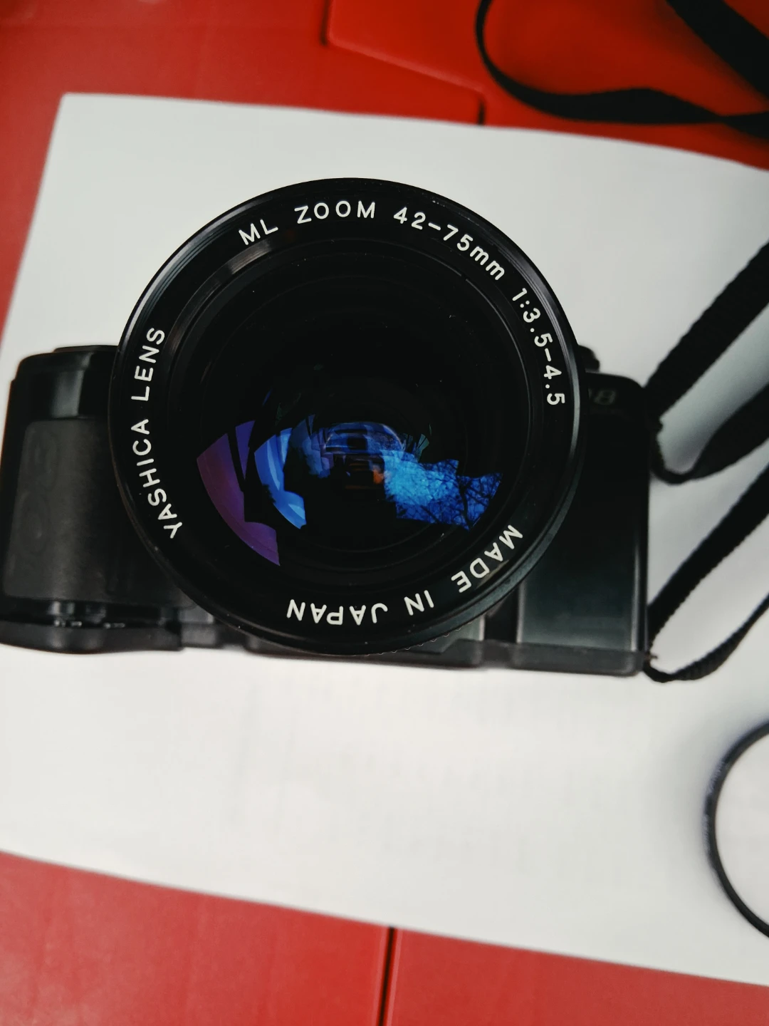 Yashica 108 Multi Program Camera with ML Zoom Lens - photo 2
