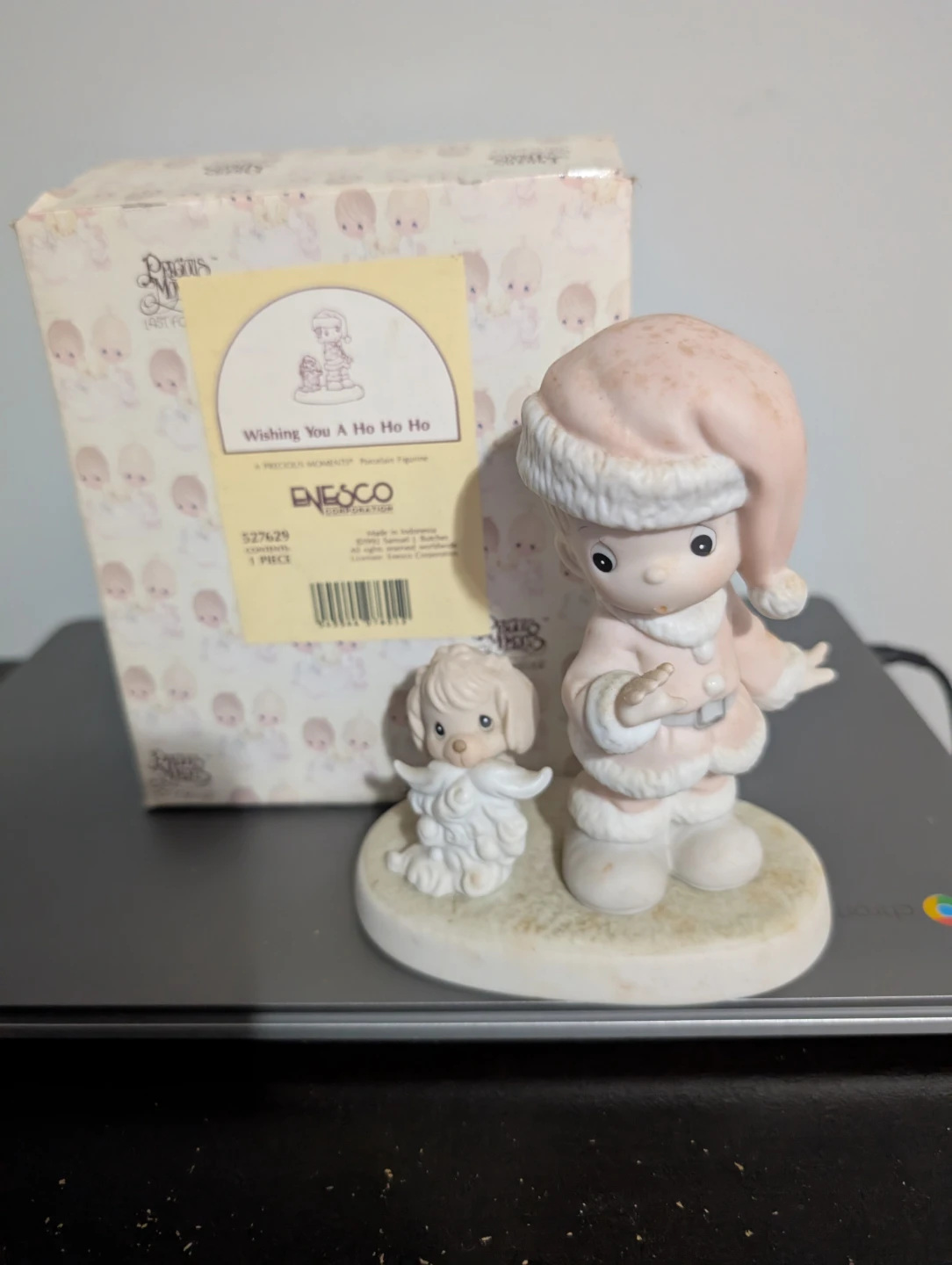 Precious Moments Wishing You A Ho Ho Ho Figurine