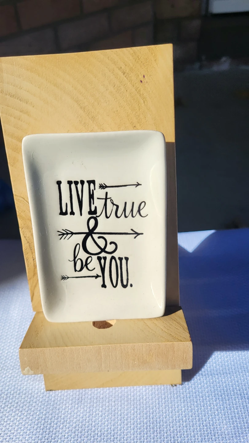 Thirty-One Ceramic Trinket Tray