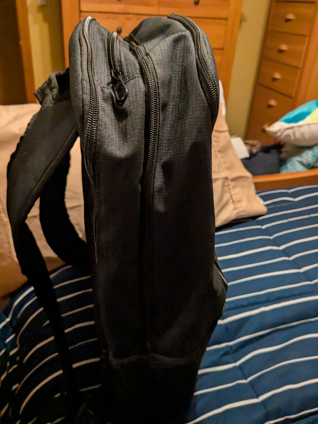 Nike Black MEAC Embroidered Backpack 20 x 16 - photo 3