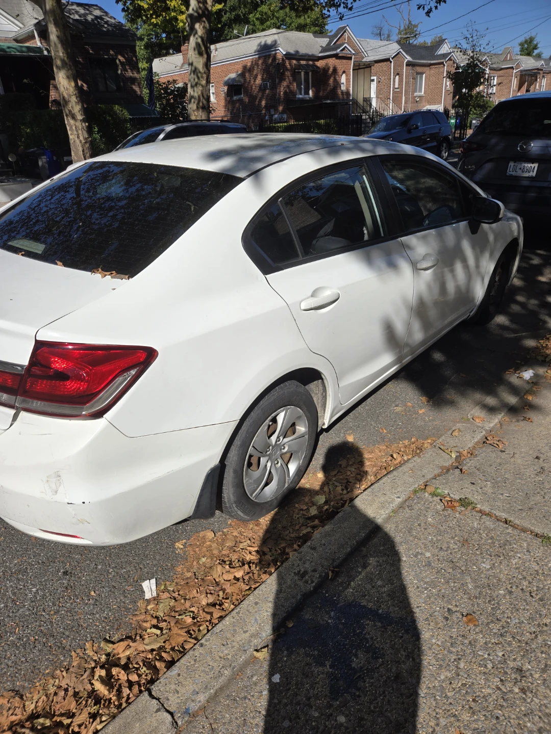 White Honda Civic Sedan - photo 2