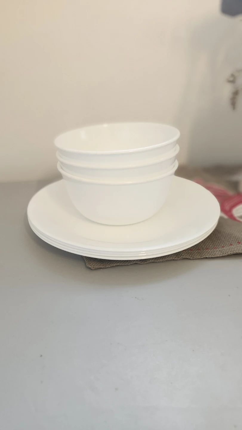 Corelle White Dinnerware Set