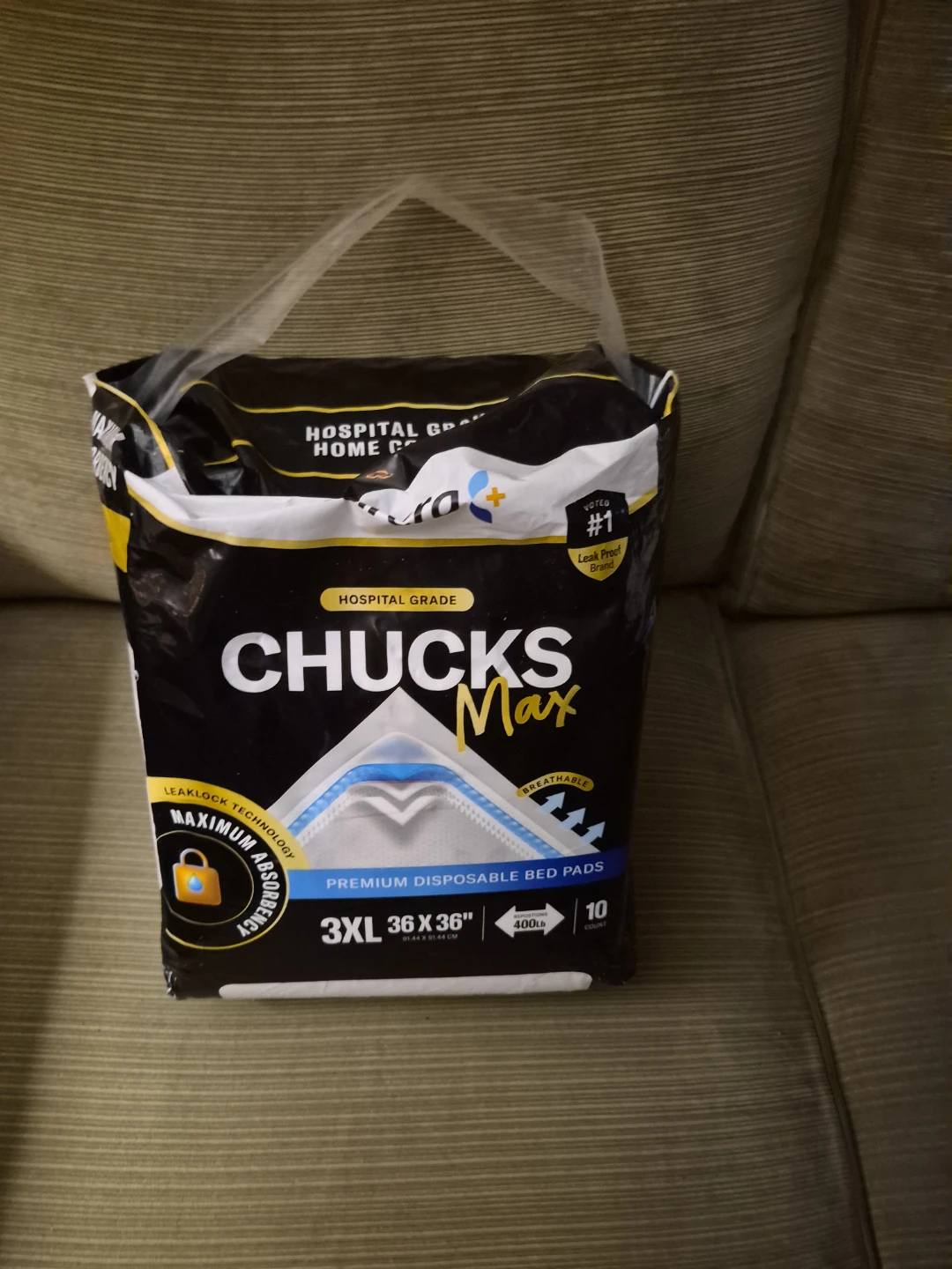 Chucks Max Premium Disposable Bed Pads 3XL