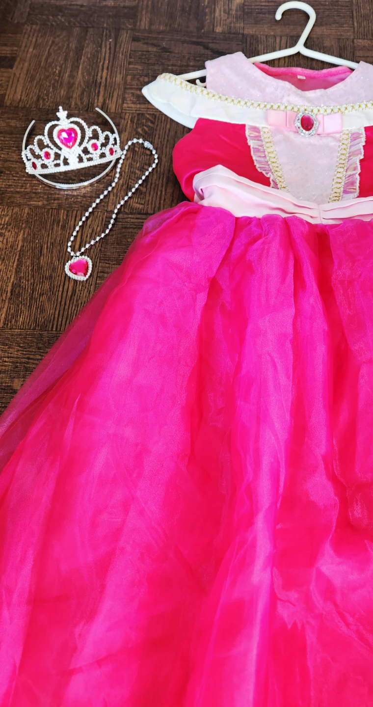 Princess Aurora Halloween Costume size 7/8 - photo 2
