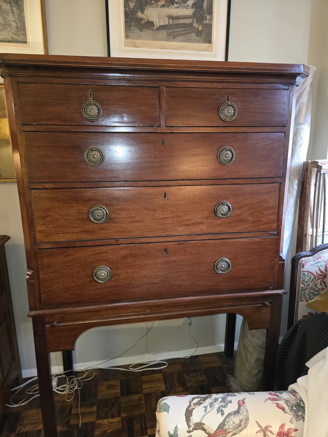 Beautiful Antique Mahogany Dresser - photo 5