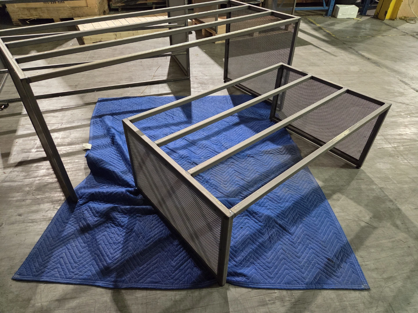 Topless Industrial Style Metal Table Base