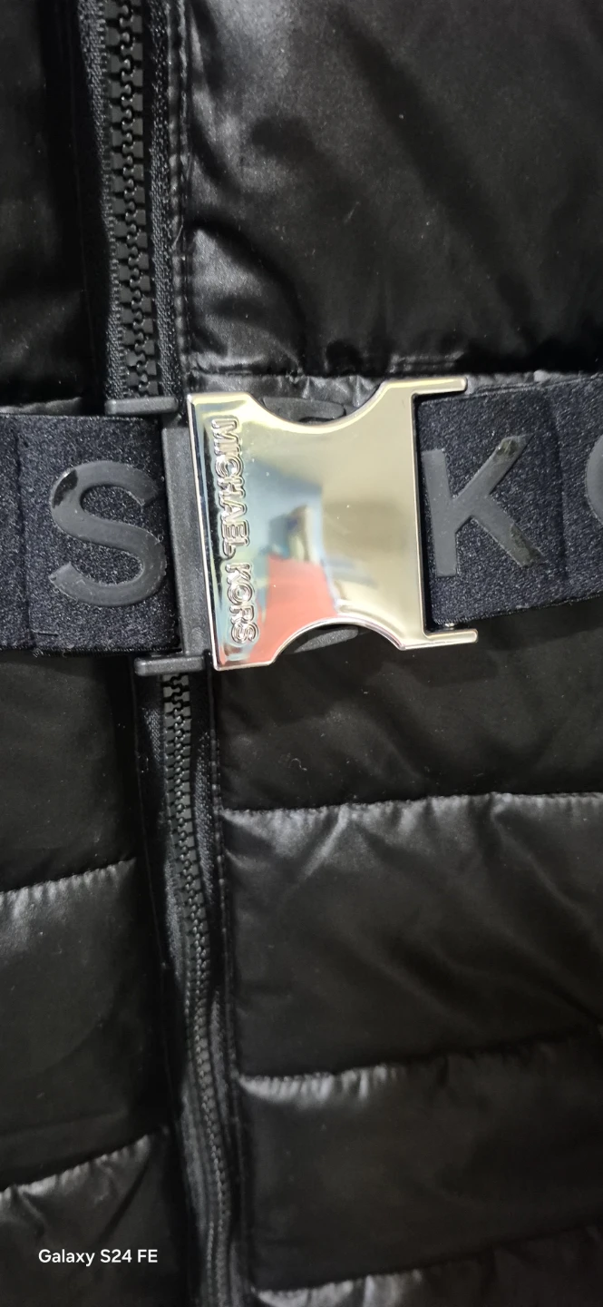 Michael Kors Faux Fur Trim Belted Puffer Jacket - photo 4
