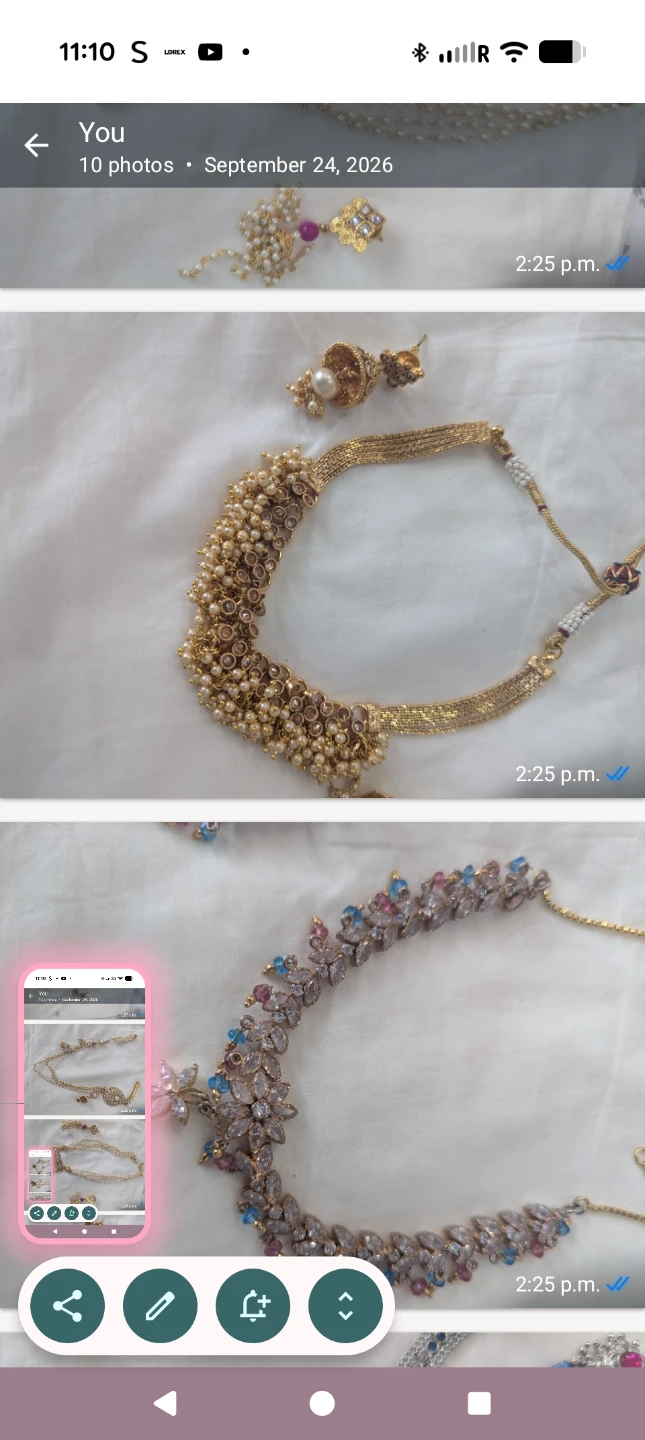 Assorted Traditional Indian Jewellery Sets