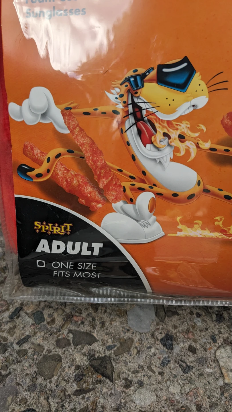 Cheetos Flamin' Hot Adult Costume - photo 3