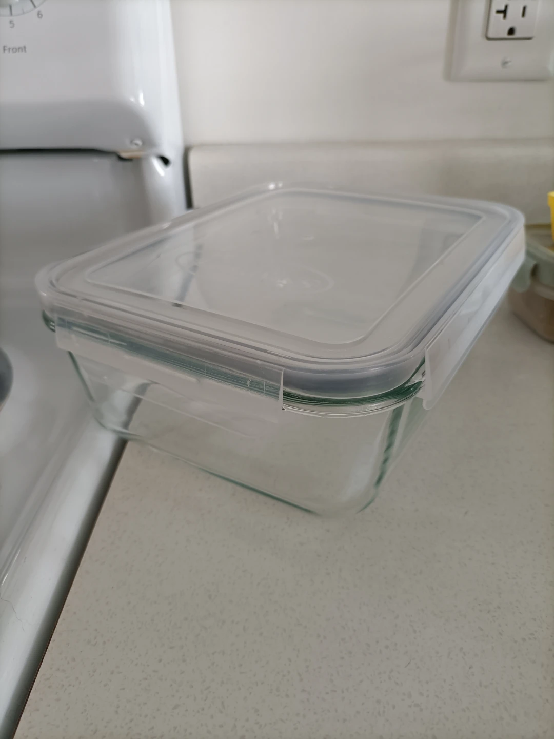 Glass Food Storage Container with Lid