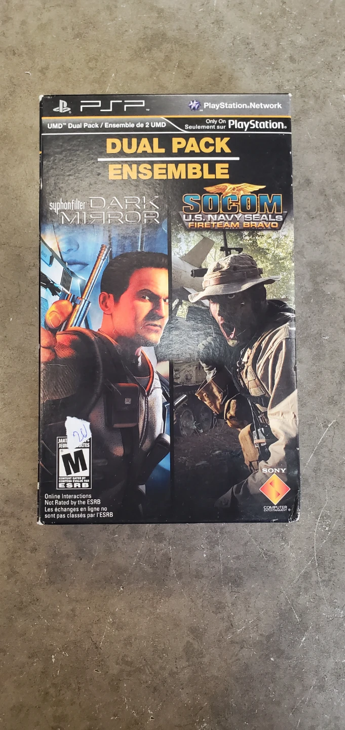 PSP Syphon Filter: Dark Mirror and SOCOM Dual Pack