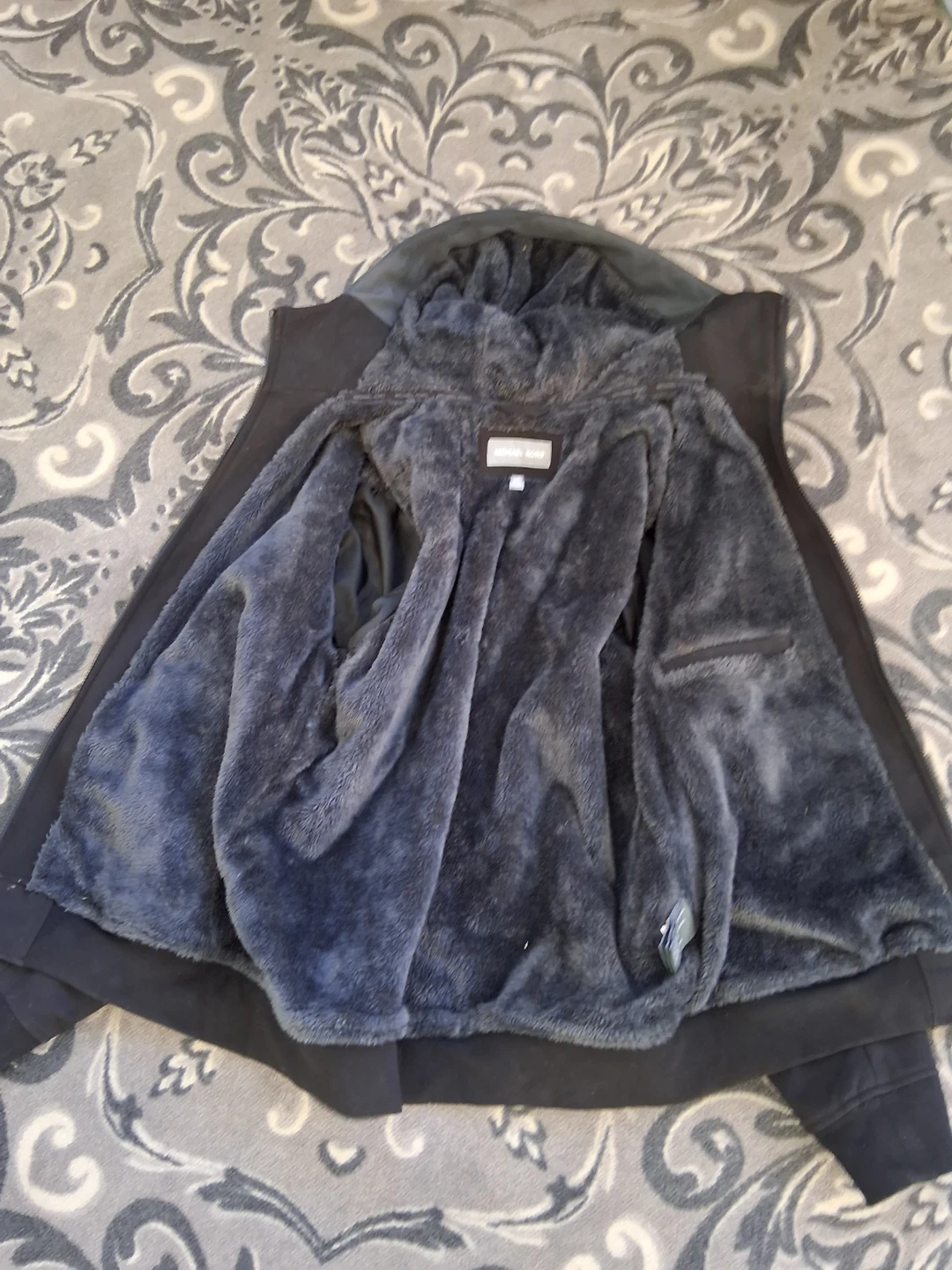 Michael Kors Mens Black Hooded Jacket - photo 2