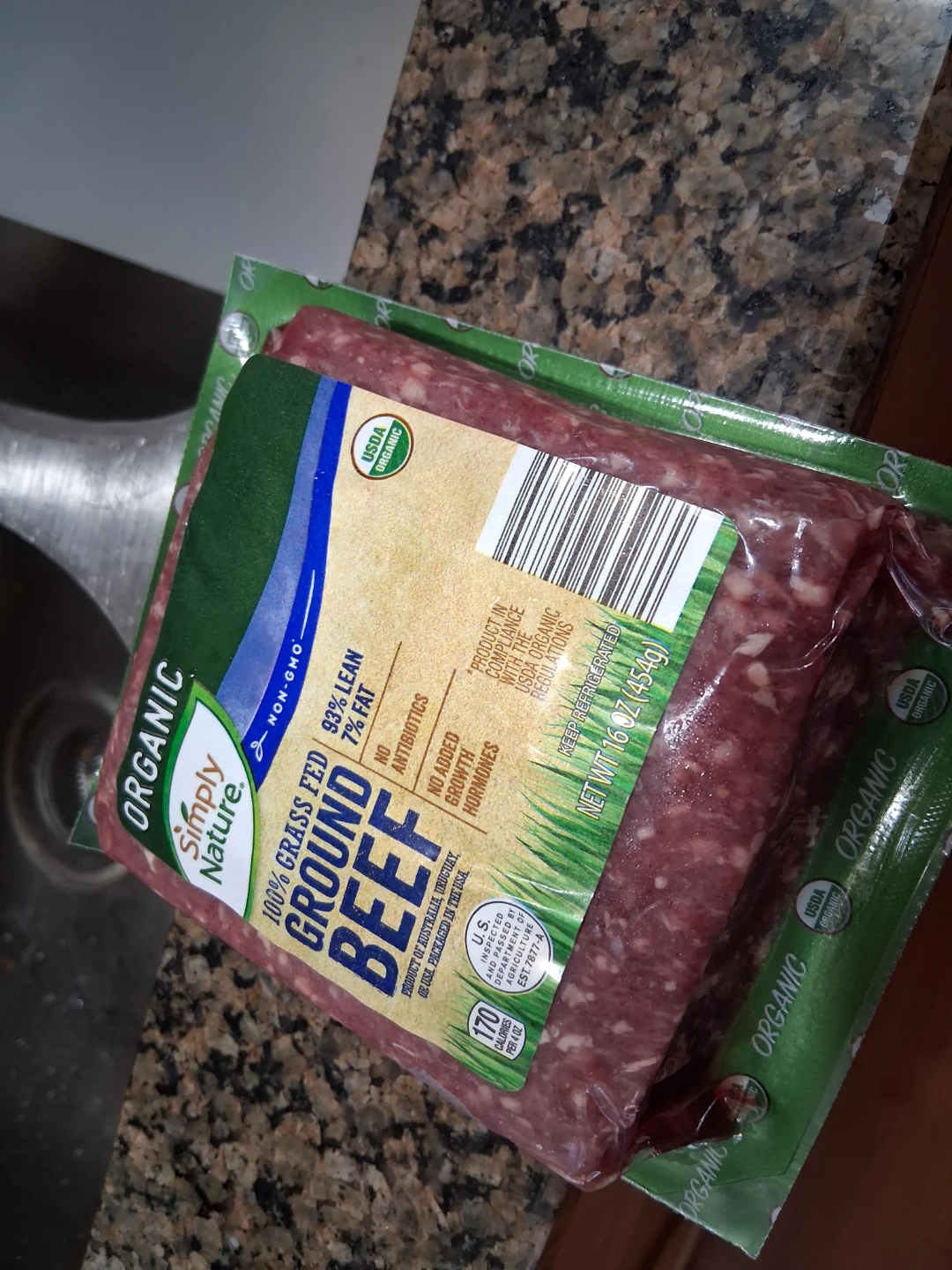 Free package of organic ground beef