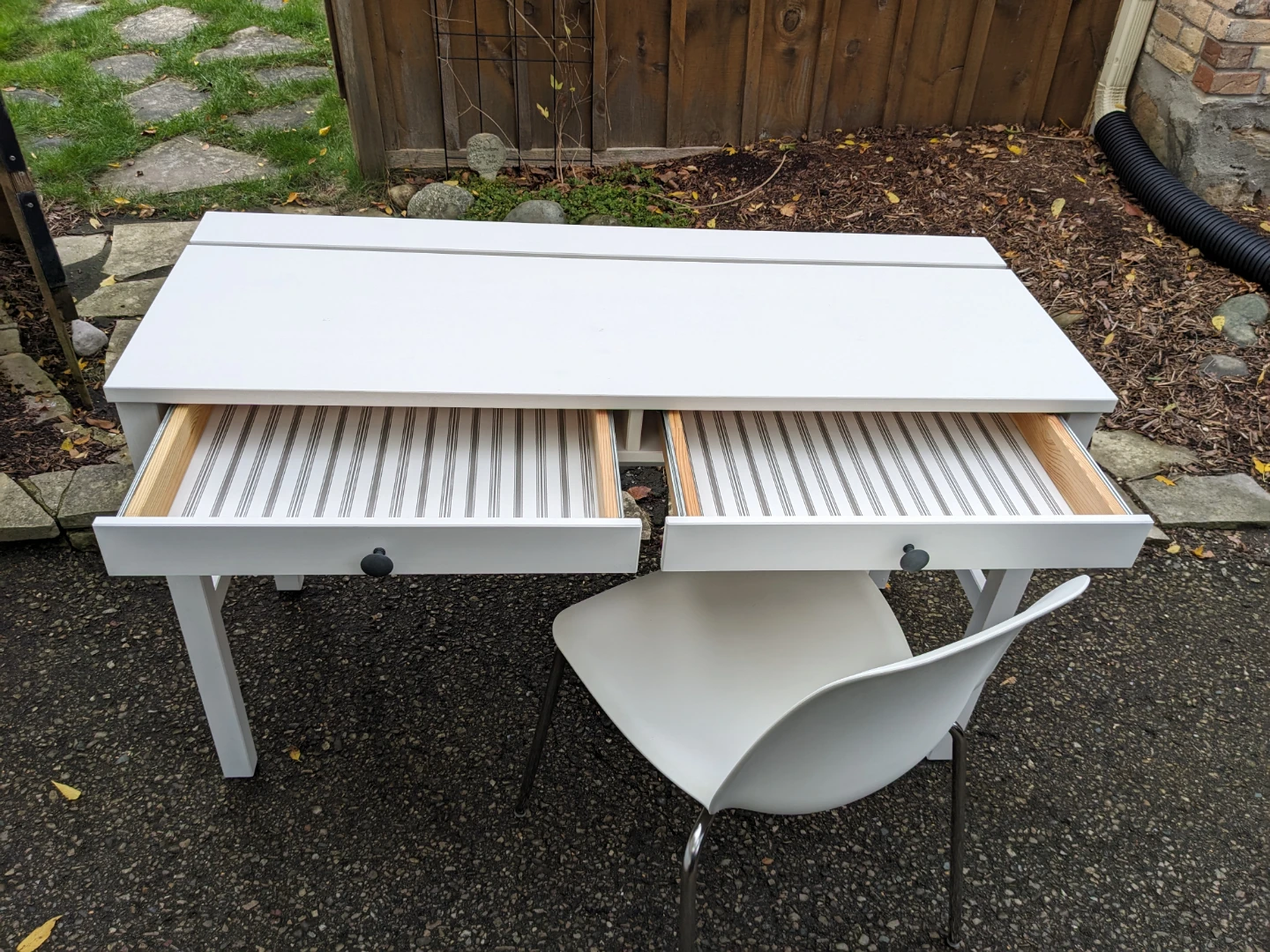 Ikea HEMNES Desk in Solid Pine with Chair Set - photo 4