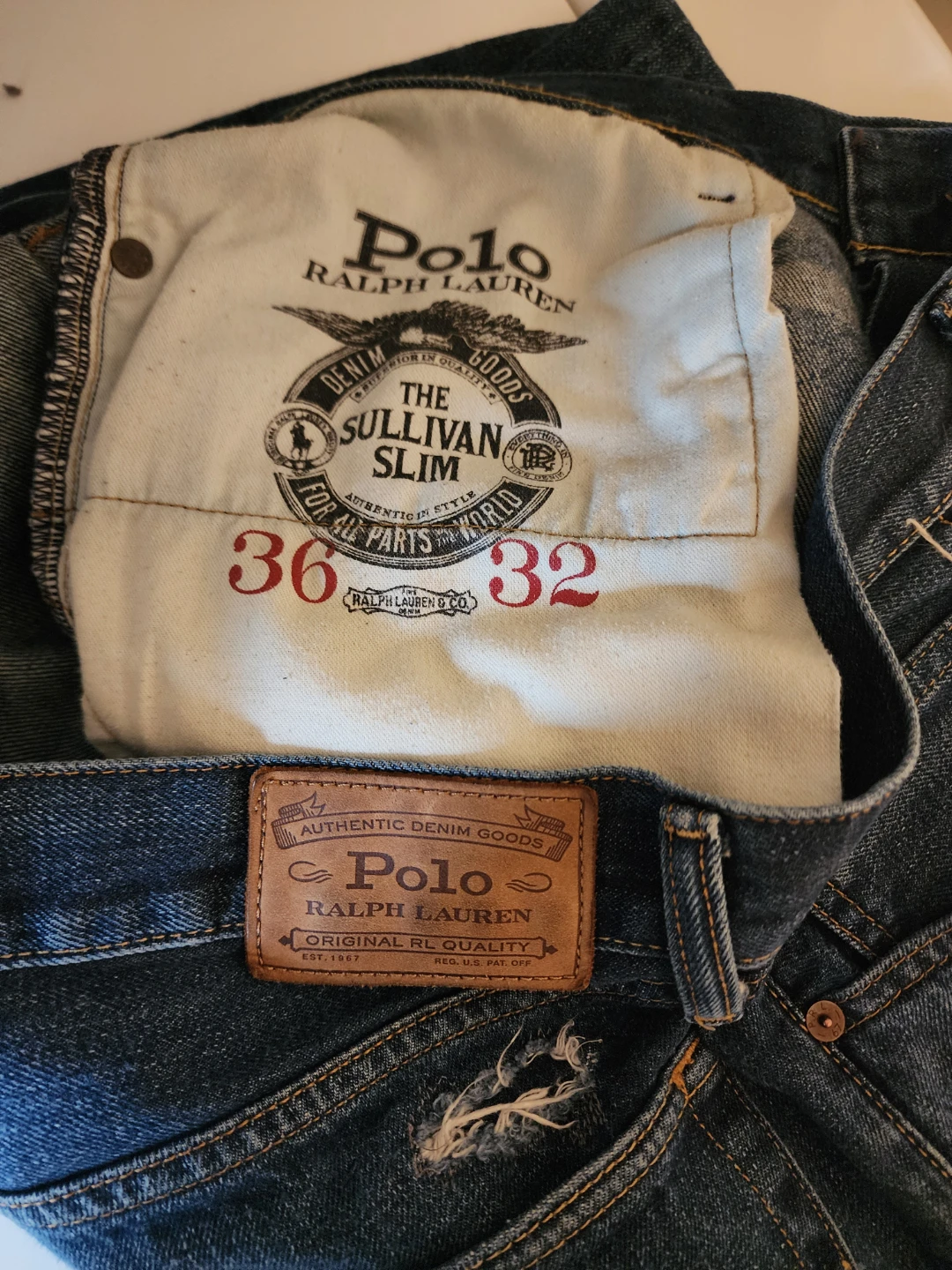 Like new mens Polo Ralph Lauren size 36 jeans - photo 5