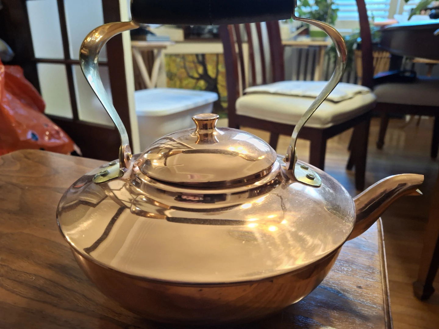 Solid Copper Kettle - photo 2
