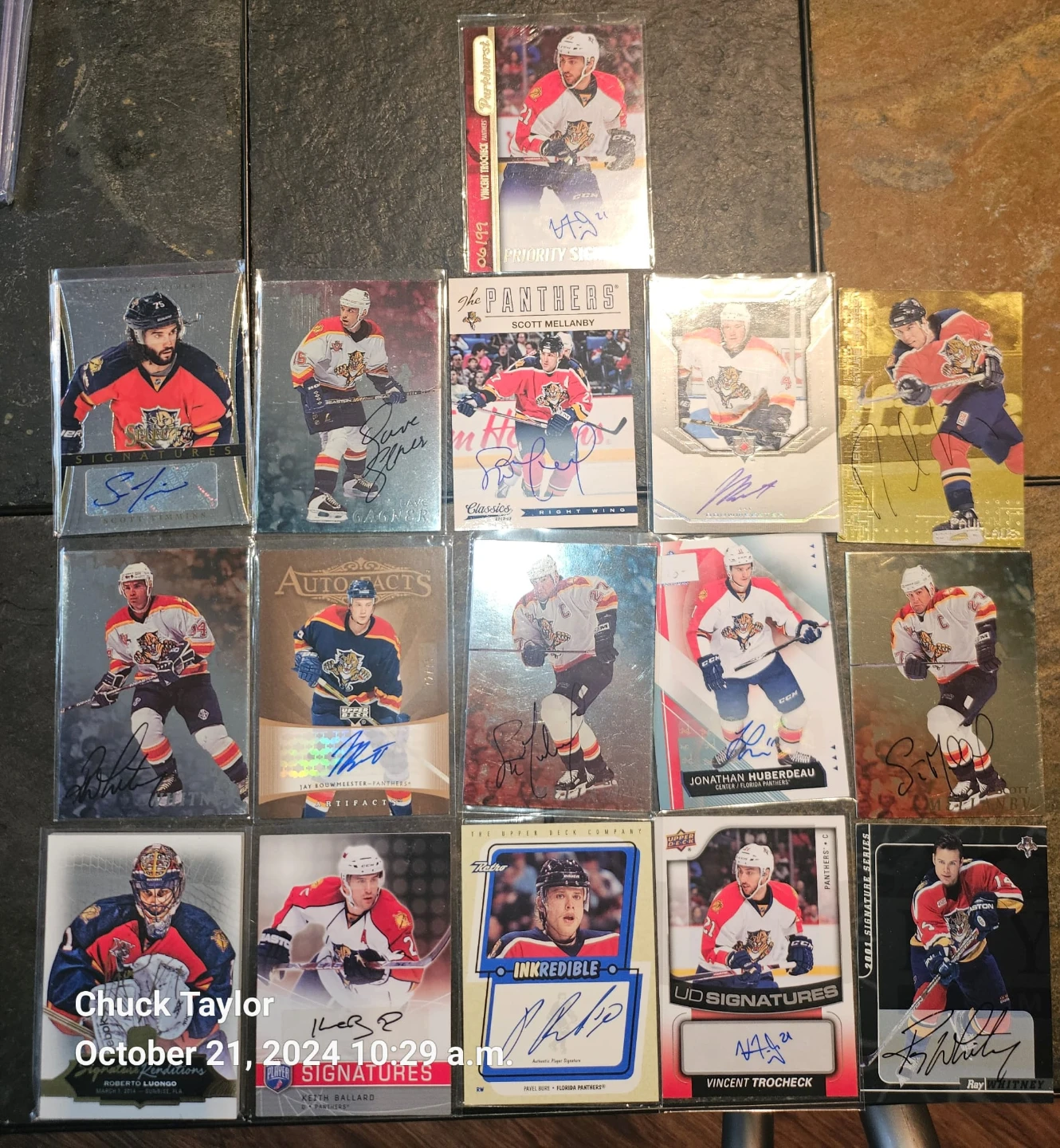 Collection  Autographed NHL Hockey Cards PICK THE ONES YOU WANT - photo 3