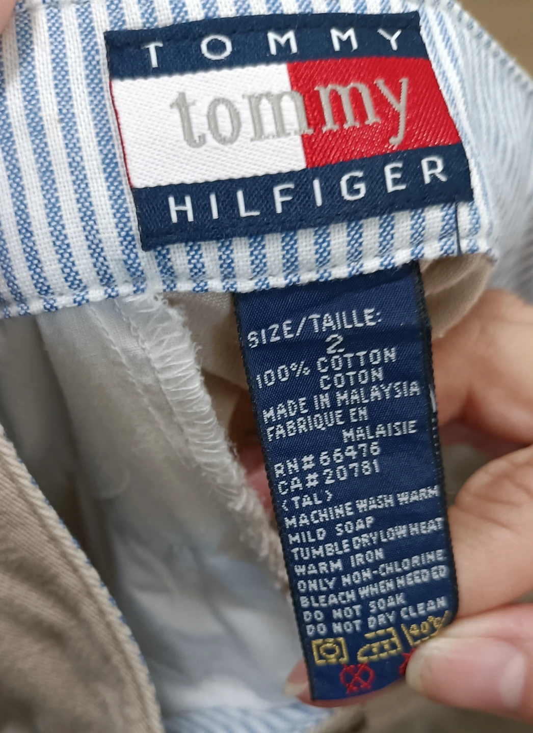 Vintage Tommy Hilfiger Cotton Pencil Skirt - photo 3