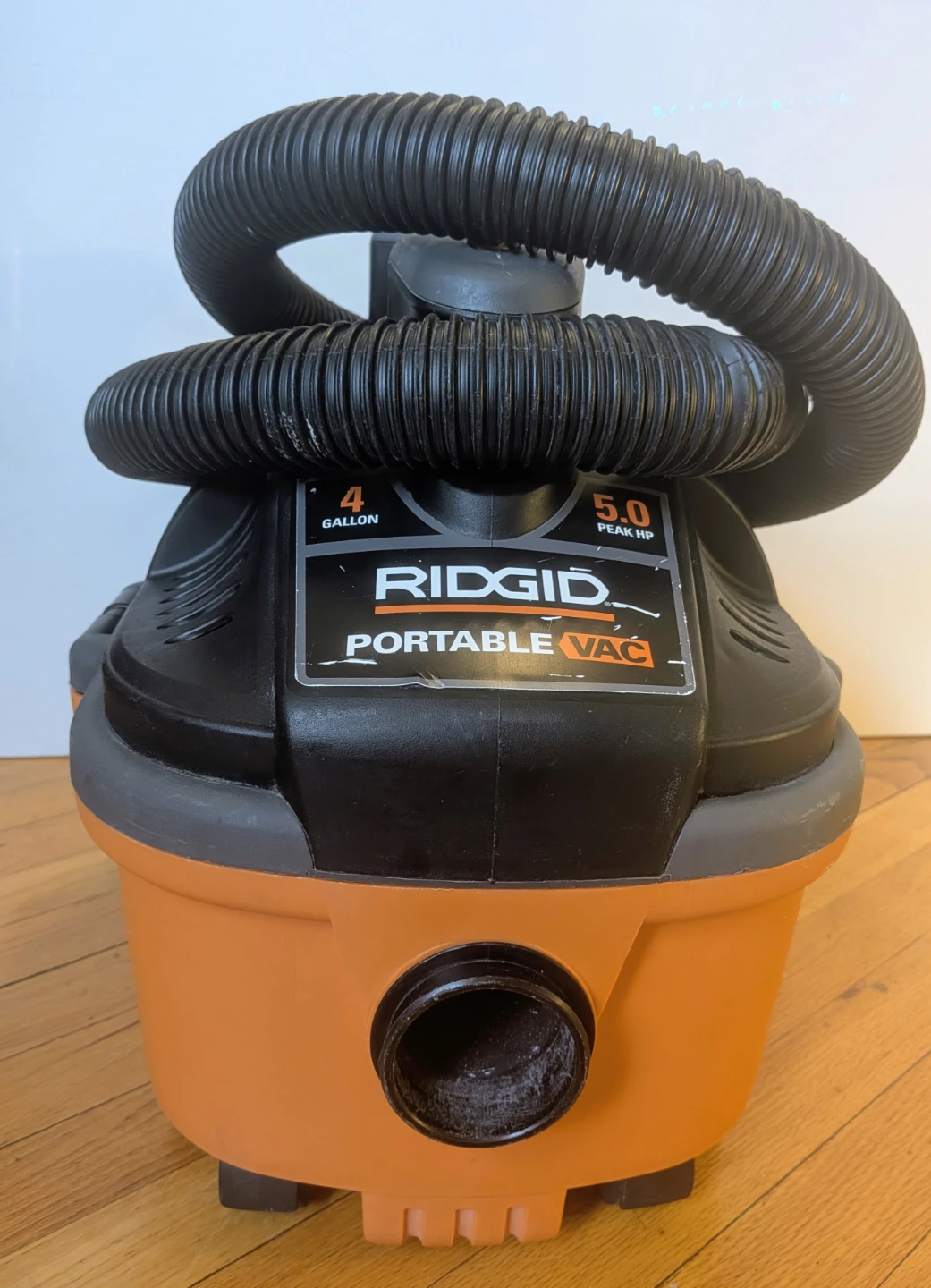 RIDGID 4-Gal 5.0 HP Portable Shop Vac