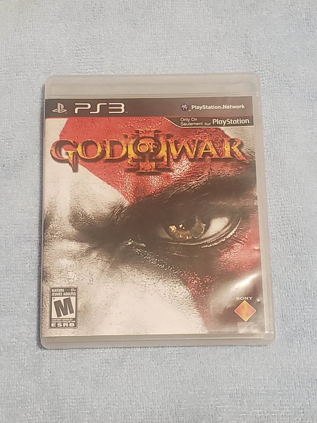 Ps3 God Of War III cib black label