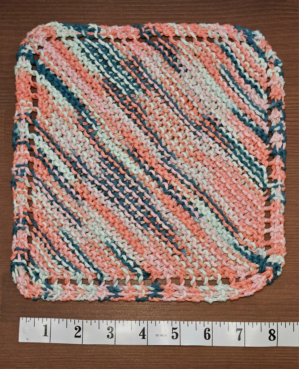 🍂 Autumn Harvest Handmade Dishcloth Set - Dusk - 2 Pcs - photo 4