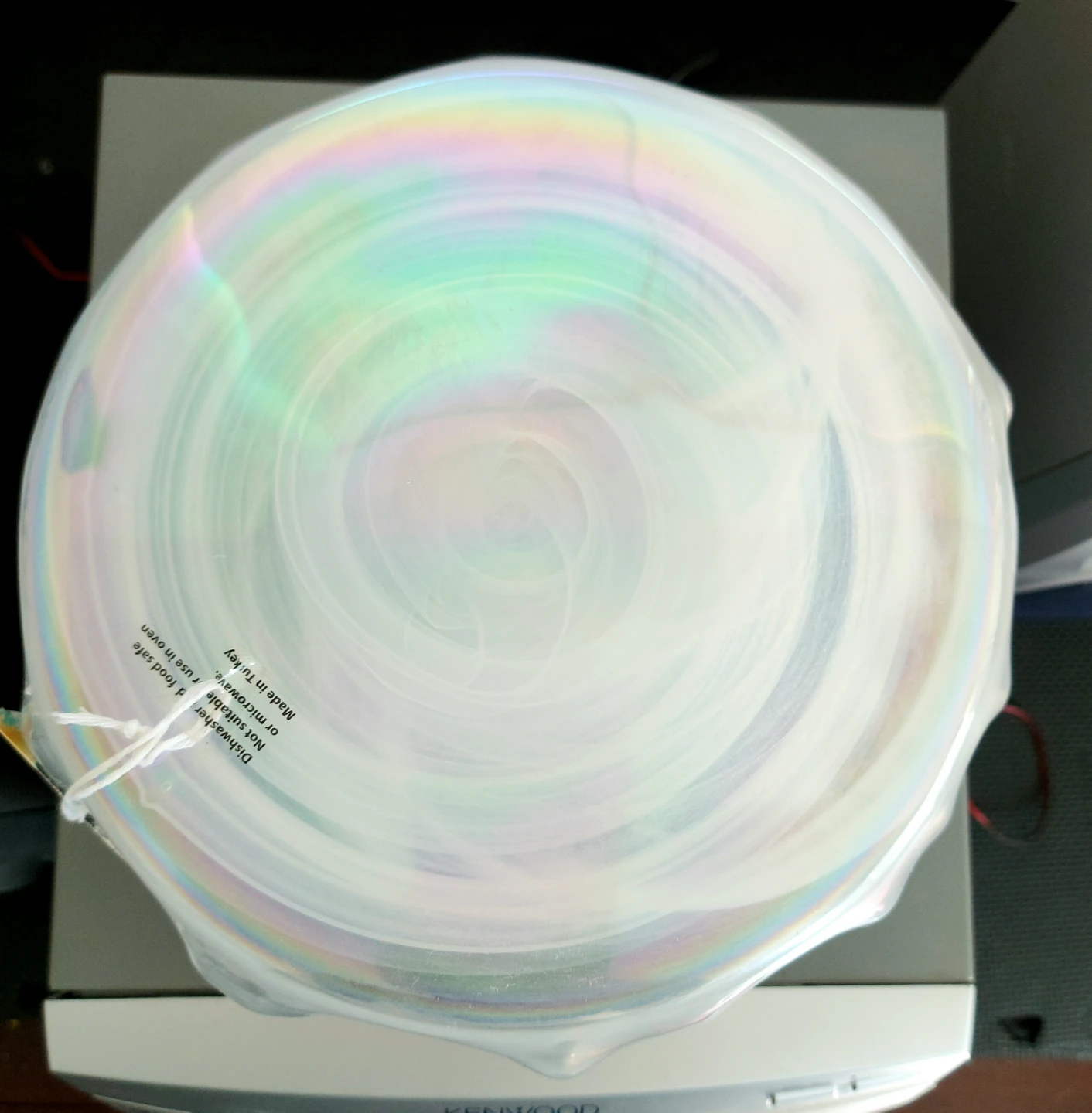 Opalescent Asymmetrical Cake Stand - photo 2