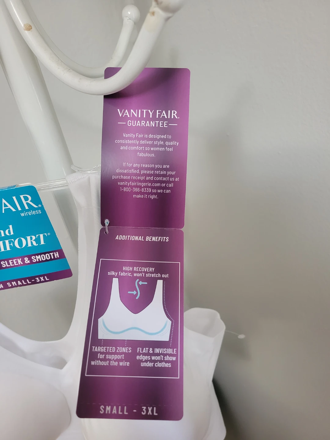 Vanity Fair Beyond Comfort Wireless Bra, 3XL - photo 3