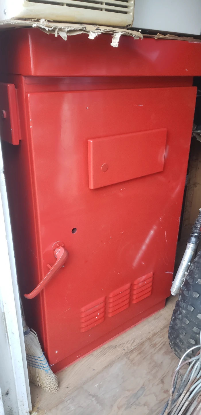 Industrial Red Metal Utility Cabinet $275 OBO - photo 2