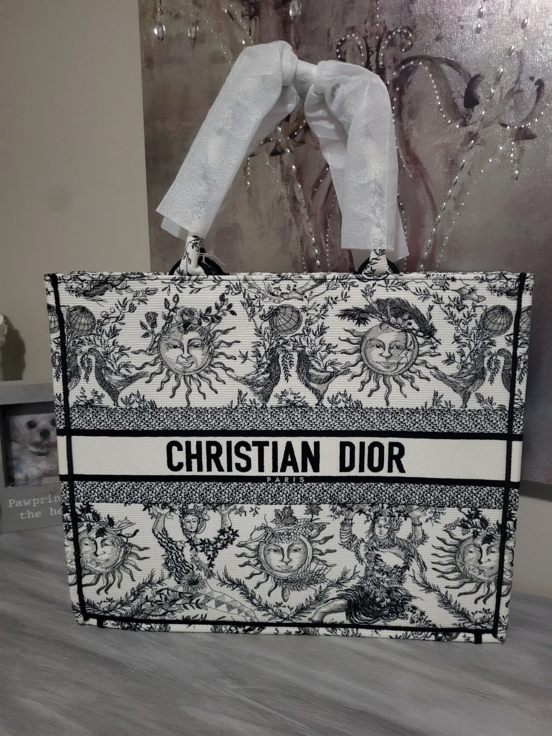 BNWT Large Christian Dior Book Tote