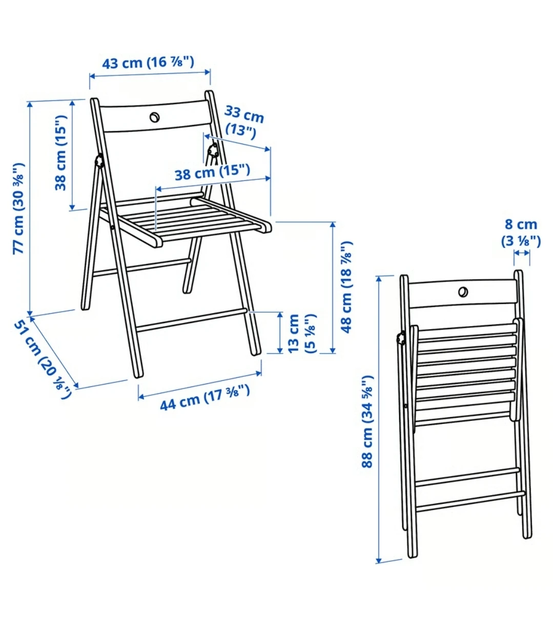 IKEA Terje Folding Chair - photo 4
